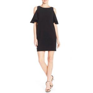 Chelsea 28 Black Cold Shoulder Dress - Size S